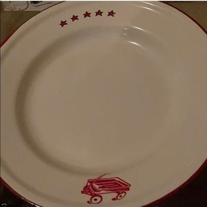 Tin Taipro Plate and two smaller ones - vintage